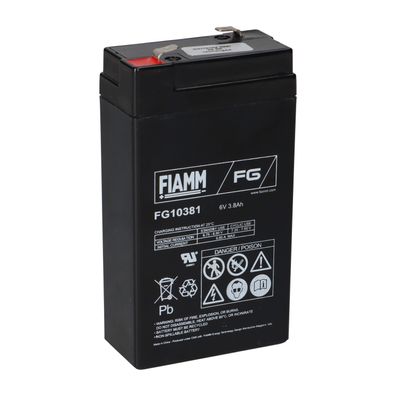 Blei-Akku passend für Multipower MP3,8-6 AGM 6V 3,8Ah