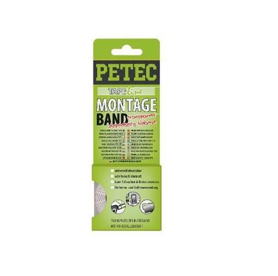 Petec Montageband Transparent 19mm x 2m x 0,2mm