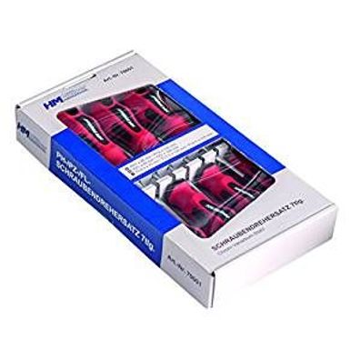 Schraubendreher-Satz PH-/PZ-FL 7-tlg