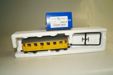 Sachsenmodelle h0: 78417 Wohn-Schlafwagen, ovp