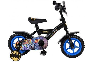 Batman Kinderfahrrad - Jungen - 10 Zoll - Schwarz - Fester Gang