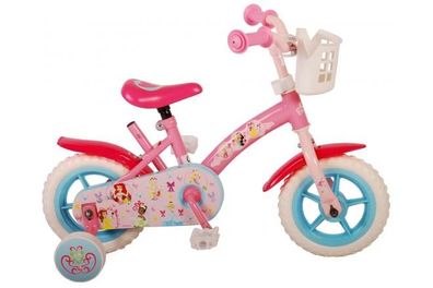 Disney Princess Kinderfahrrad - Mädchen - 10 Zoll - Rosa - Fester Gang