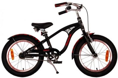 Volare Miracle Cruiser Kinderfahrrad - Jungen - 16 Zoll - Mattschwarz - Prime Collect