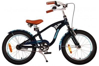 Volare Miracle Cruiser Kinderfahrrad - Jungen - 16 Zoll - Matte Blau - Prime Collecti