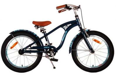 Volare Miracle Cruiser Kinderfahrrad - Jungen - 18 Zoll - Blau Matt - Prime Collectio