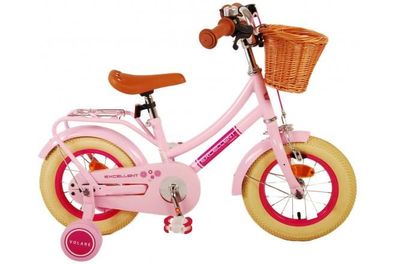 Volare Excellent Kinderfahrrad - Mädchen - 12 Zoll - Rosa