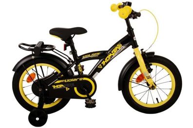 Volare Thombike Kinderfahrrad - Jungen - 14 Zoll - Schwarz Gelb