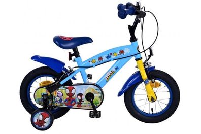 Spidey Kinderfahrrad - Jungen - 12 Zoll - Blau - Zweihandbremsen