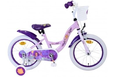 Disney Wish Kinderfahrrad - Mädchen - 14 Zoll - Lila