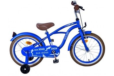 Volare Blue Cruiser Kinderfahrrad - Jungen - 16 Zoll - Blau