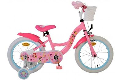 Disney Princess Kinderfahrrad - Mädchen - 16 Zoll - Rosa