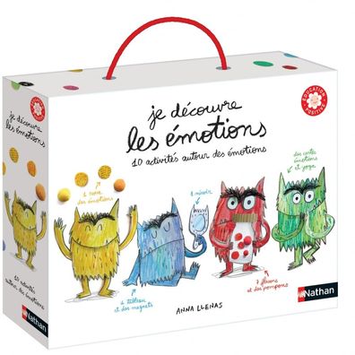 Nathan "Monster I Discover the Emotions" – Multicoloured Lernspiel ab 3 Jahren