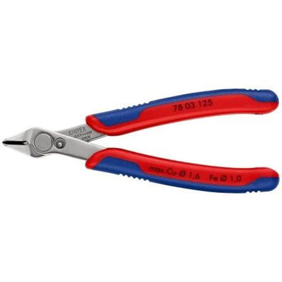 Knipex Electronic Super Knips Elektronikzange INOX Werkzeugstahl