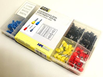 Aderendhuelsen-Sortiment 625-tlg