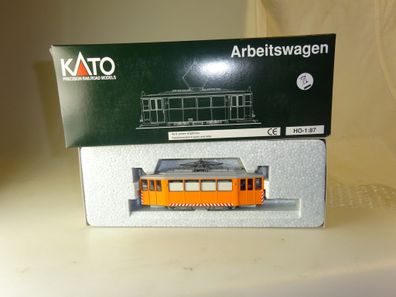 H0 Kato K30905-1 Arbeitswagen mit Warnbalken, neu/ovp/unbespielt