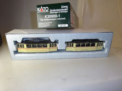 H0 Kato K30900-1 Straßenbahn Düwag Typ Aufbauwagen, neu/ovp/unbespielt