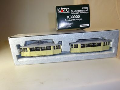 H0 Kato K30900 Straßenbahn Düwag Typ Aufbauwagen, neu/ovp/unbespielt