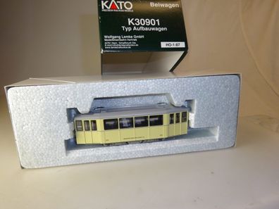 H0 Kato K30901 Straßenbahn Beiwagen, neu/ovp/unbespielt