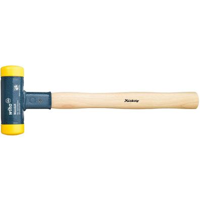 Wiha Premium Schonhammer rückschlagfrei mit Hickory Holzstiel 30mm