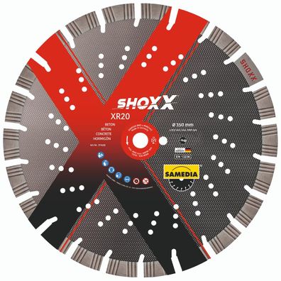 Samedia SHOXX XR20 Ø 350 mm / 25,40 mm Bohrung