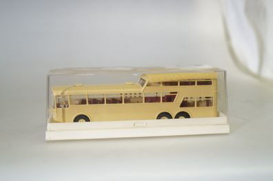 1:87 Brekina 6100 1 1/2-Decker MB neutral, neuw./ovp