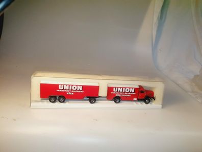 1:87 Brekina 7313 Henschel Hz Union-Transport, neuw./ovp