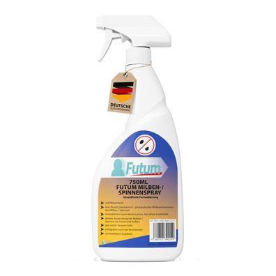 FUTUM 750ml Milbenspray / Spinnenspray Milbenmittel Ant-Spinnen-Mittel Spinnen Abwehr