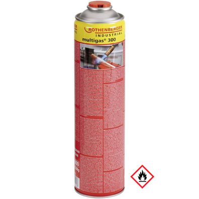 Rothenberger Industrial Multigas 300 Nachfüllkartusche 600ml