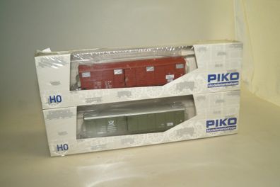 H0 Piko 95006/95007 2x Postwagen, neuw./ovp/noch eingeschweißt