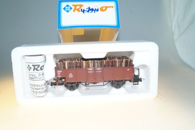 H0 Roco 47940 Hochbordwagen Omm54, Ladung: Holz, neuw./ovp