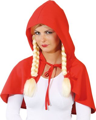 Cape mit Kapuze rot Orlob