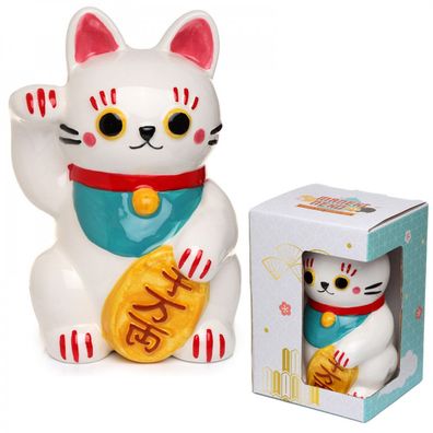 Maneki Neko Katze Keramik Sparschwein