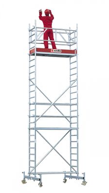 Euroline 9511 Geruest mit Fahrbalken verschiebbar/Auslegern 5,30m