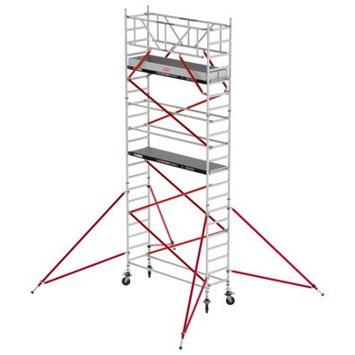 Altrex Fahrgeruest RS Tower 51-S Safe-Quick Aluminium mit Fiber-Deck Plattform 7,20m