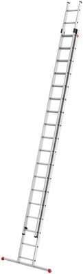 Hailo S80 ProfiStep® duo Schiebeleiter 2x18 Sprossen
