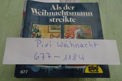 alte Pixi Carlsen Weihnachtsbuch Weihnachten 679-1184 Kater feiert uva