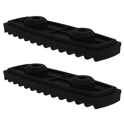 MUNK nivello 2019 Fusplatte elektrisch ableitfaehig Holm 85/98mm 2 Stueck