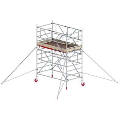 Altrex Fahrgeruest RS Tower 42-S Aluminium Safe-Quick mit Holz-Plattform 4,20m AH 1,