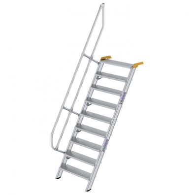 MUNK Treppe 60EUR inkl. einen Handlauf, 800mm Stufenbreite, 9 Stufen