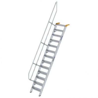 MUNK Treppe 60EUR inkl. einen Handlauf, 600mm Stufenbreite, 13 Stufen