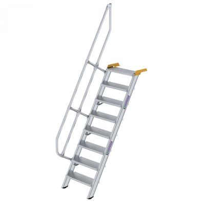 MUNK Treppe 60EUR inkl. einen Handlauf, 600mm Stufenbreite, 8 Stufen