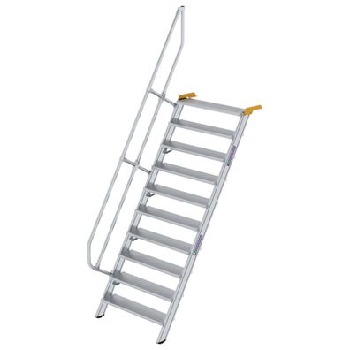 MUNK Treppe 60EUR inkl. einen Handlauf, 1000mm Stufenbreite, 10 Stufen