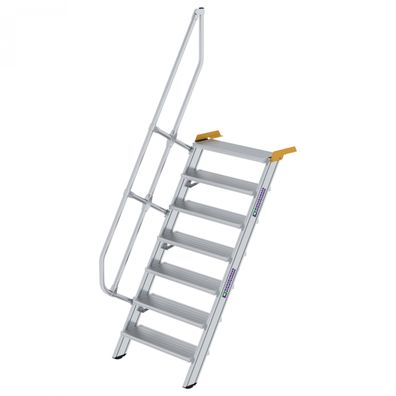 MUNK Treppe 60EUR inkl. einen Handlauf, 800mm Stufenbreite, 7 Stufen