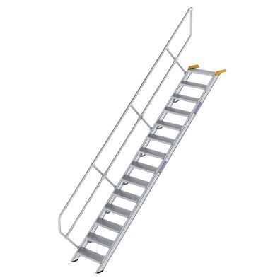 MUNK Treppe 45EUR inkl. einen Handlauf, 600mm Stufenbreite, 14 Stufen