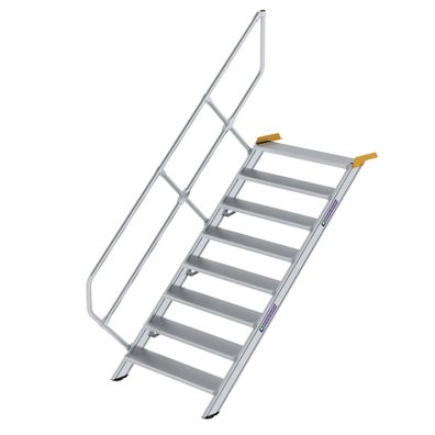 MUNK Treppe 45EUR inkl. einen Handlauf, 1000mm Stufenbreite, 8 Stufen