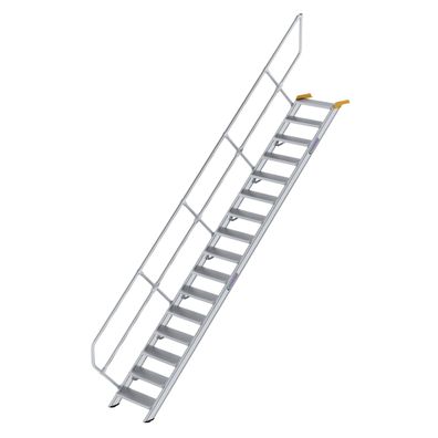 MUNK Treppe 45EUR inkl. einen Handlauf, 600mm Stufenbreite, 16 Stufen