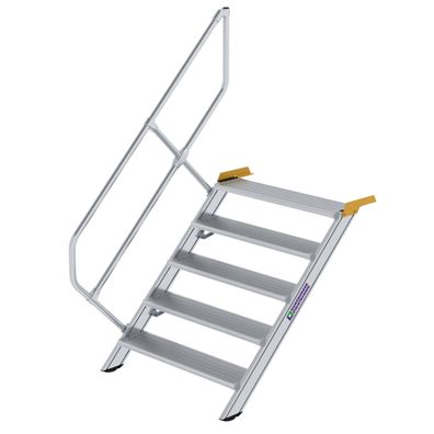 MUNK Treppe 45EUR inkl. einen Handlauf, 1000mm Stufenbreite, 5 Stufen