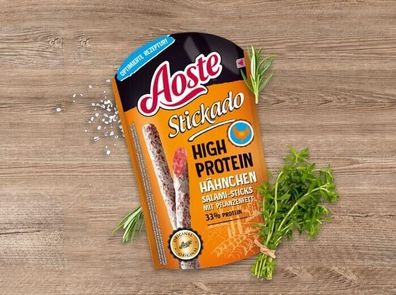 33,17 €/ kg) Aoste Stickado High Protein Hähnchen 60g