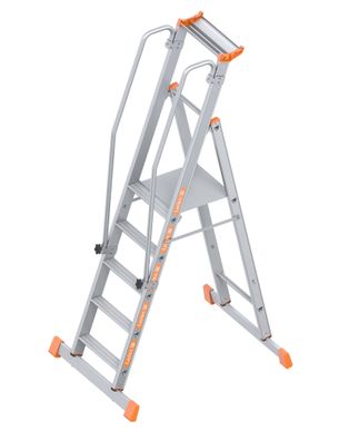 Layher Topic 1074 Plattformleiter 5 Stufen
