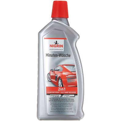 NIGRIN Performance Minutenwäsche 2in1 Turbo Fahrzeugwäsche 1000ml